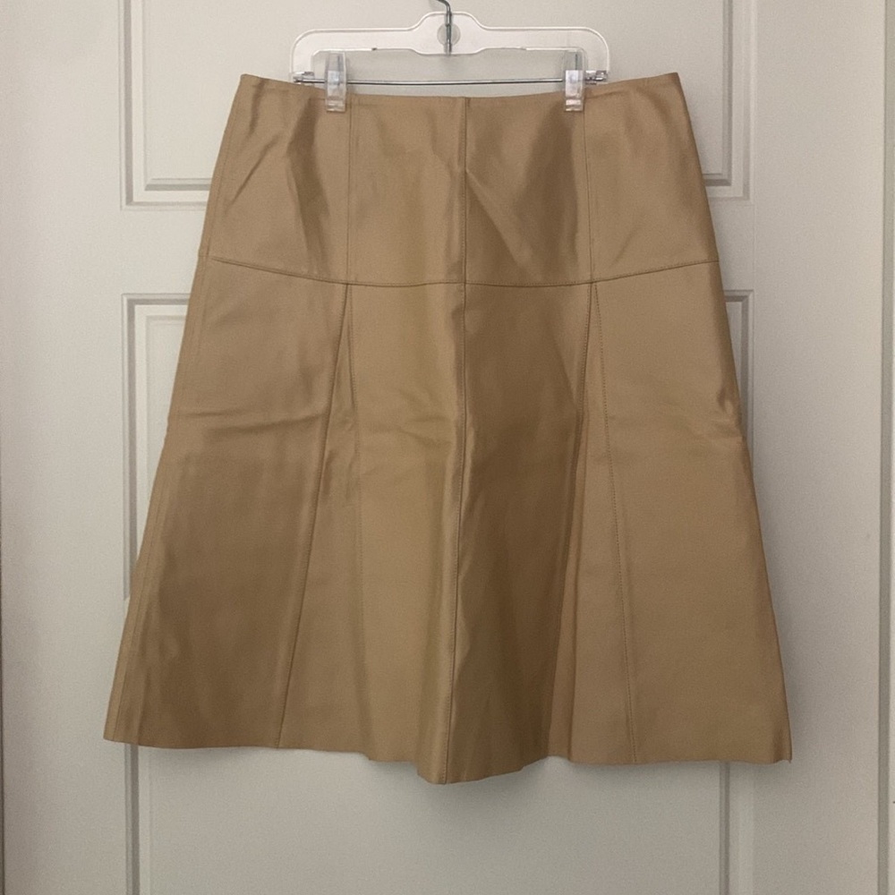 New without tag Leather skirt